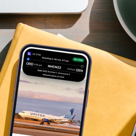 United Airlines app