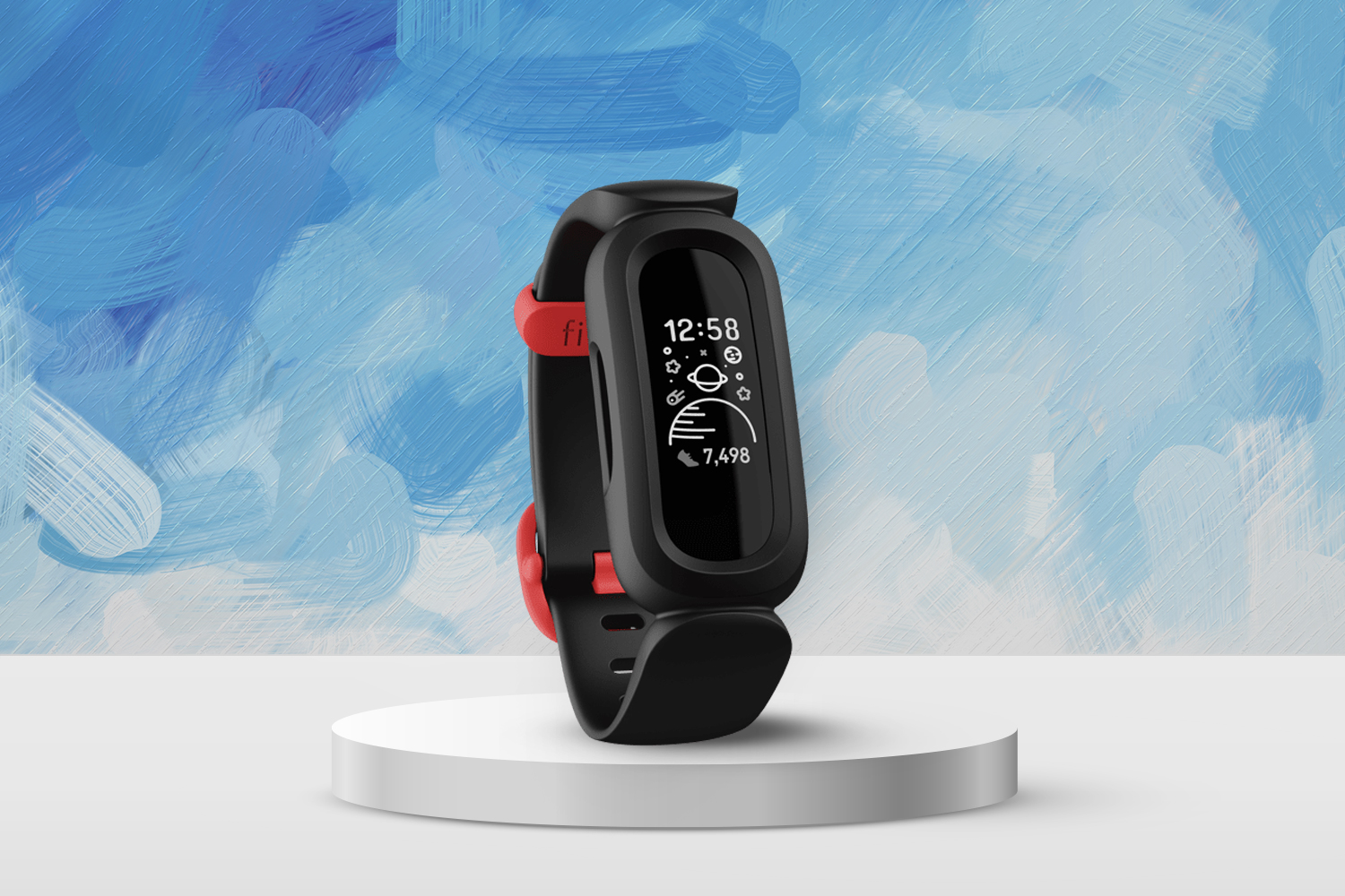 black skinny thin watch