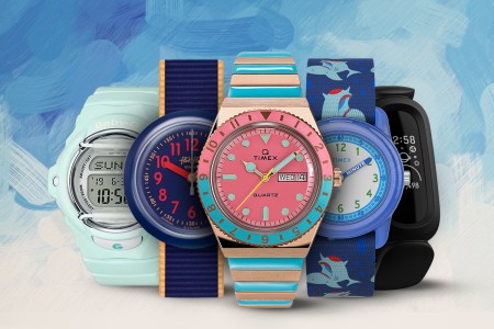 collage of kids watches