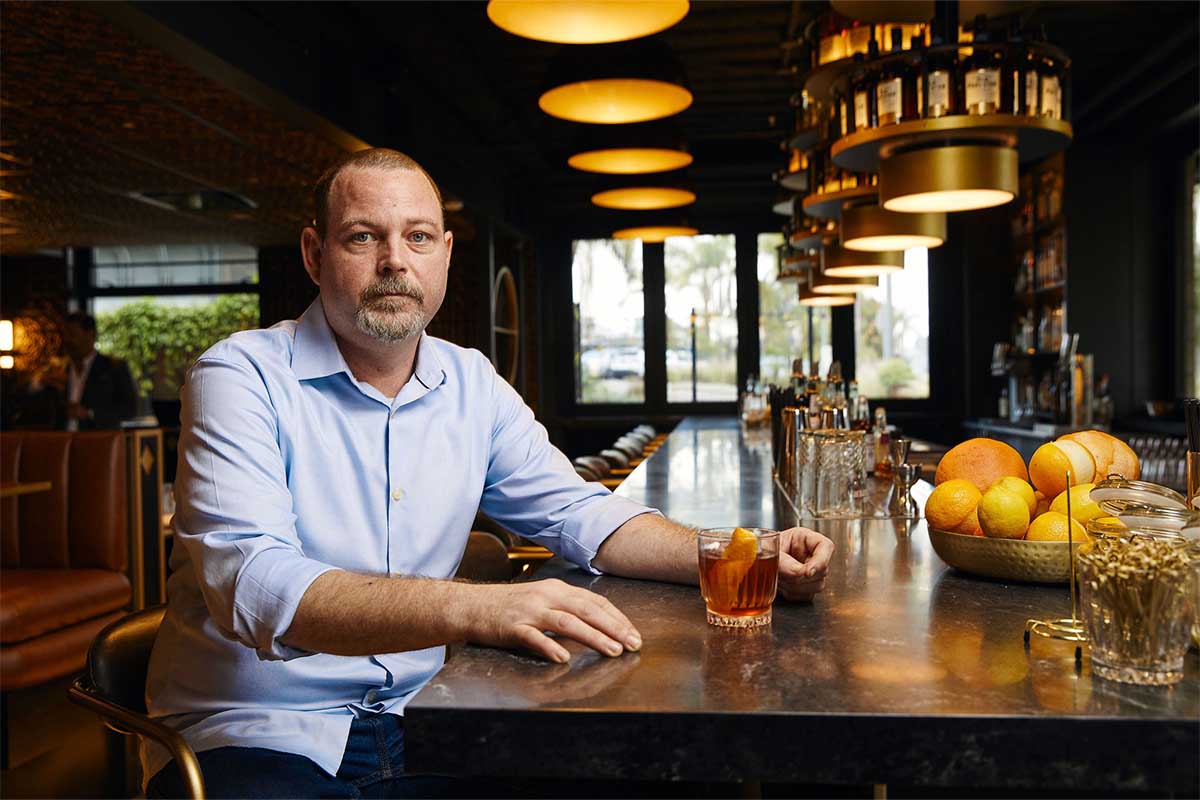 Rare Society's Bar Director Colin Berger