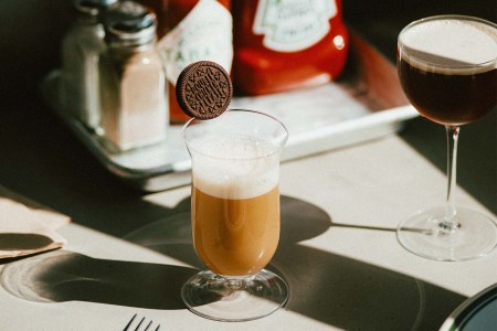 The French Toast drink at NYC's Double Chicken Please