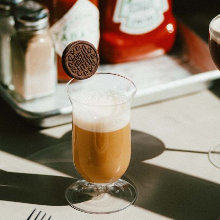 The French Toast drink at NYC's Double Chicken Please