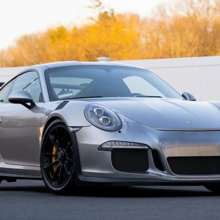 The 2016 Porsche 911 GT3 RS that was owned by Eddie Van Halen is up for auction at Mecum's Indy 2023 sale