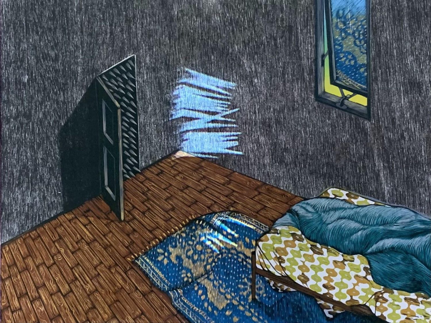 artwork done by chicago graduate student