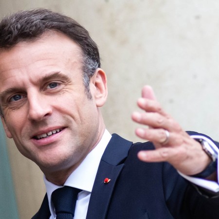 French President Emmanuel Macron