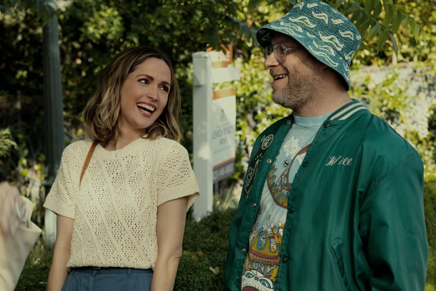Rose Byrne and Seth Rogen in "Platonic"