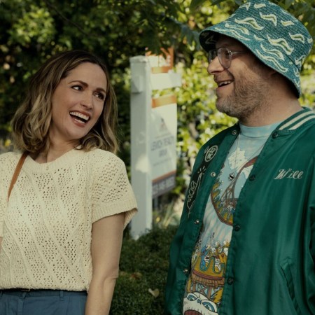 Rose Byrne and Seth Rogen in "Platonic"