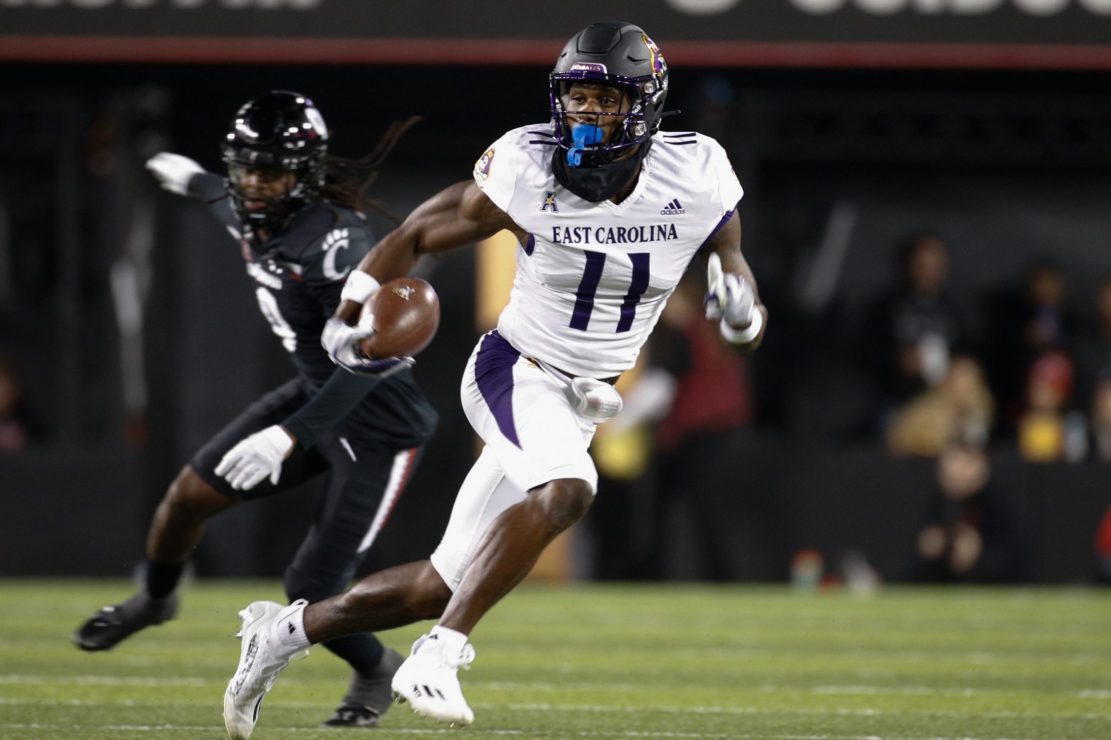 Former East Carolina Pirates wide receiver Isaiah Winstead.
