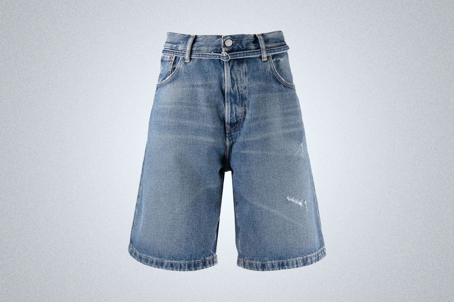 Acne Studios Distressed Denim Shorts