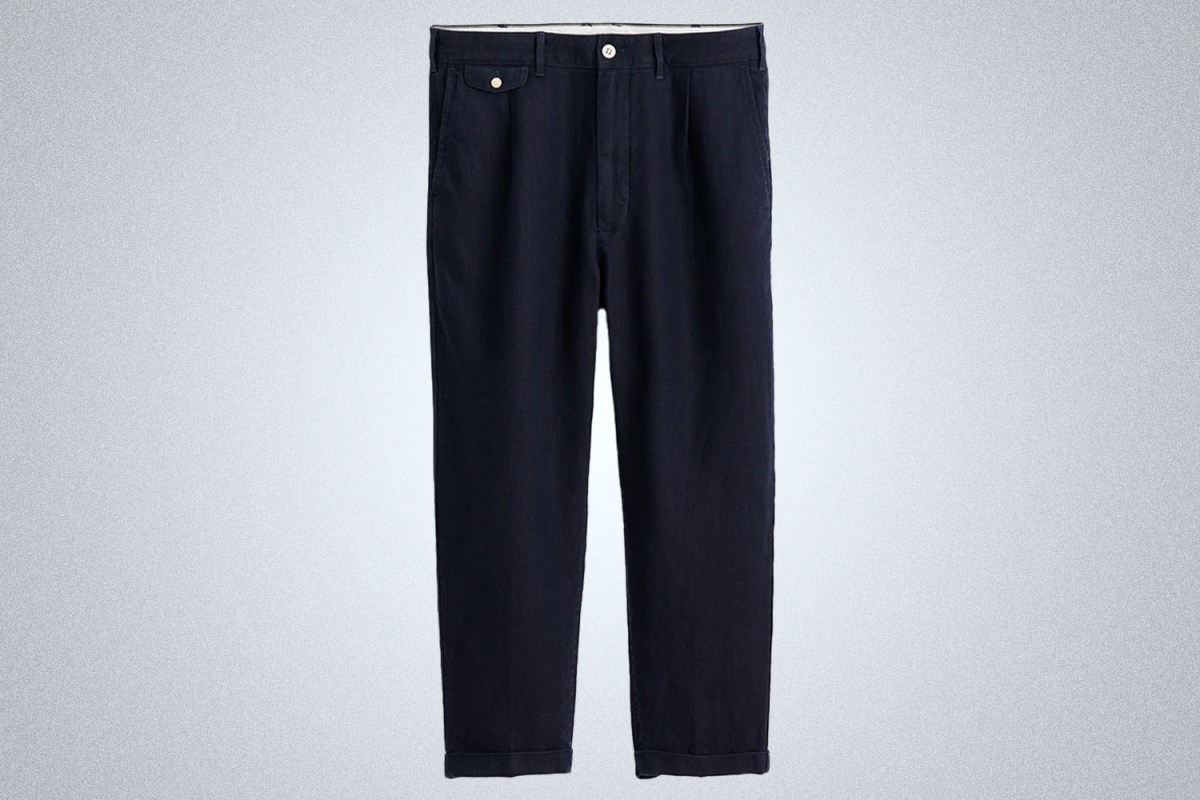 Alex Mill Mercer Linen Pleated Pants