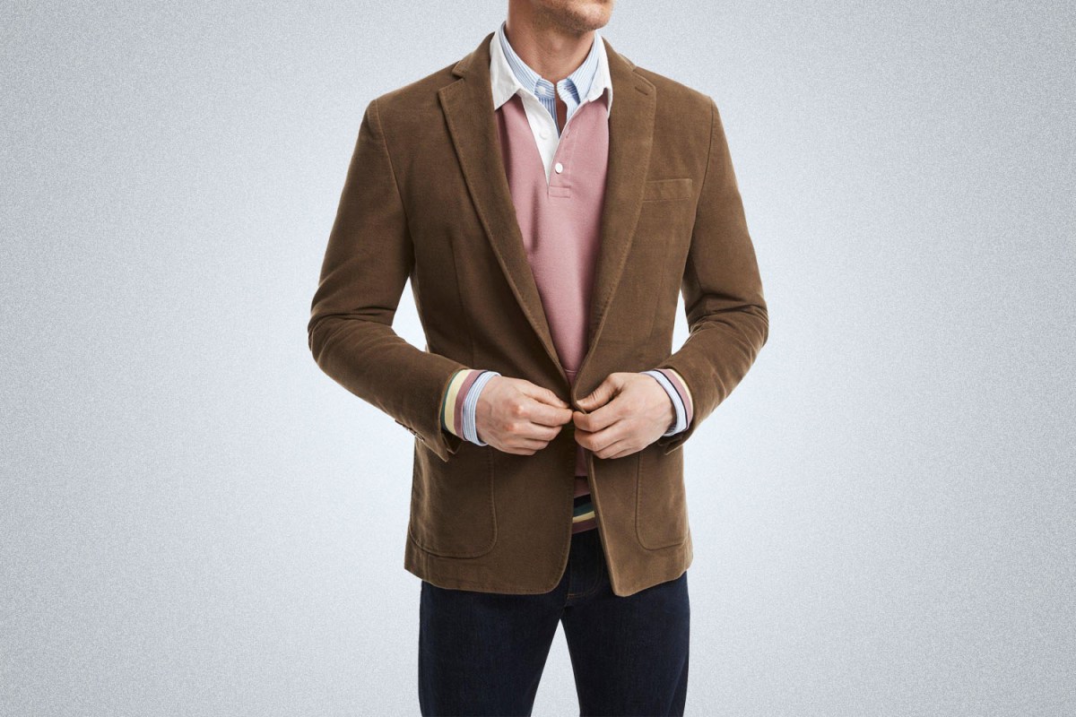 Brooks Brothers Regent Fit Moleskin Sport Coat