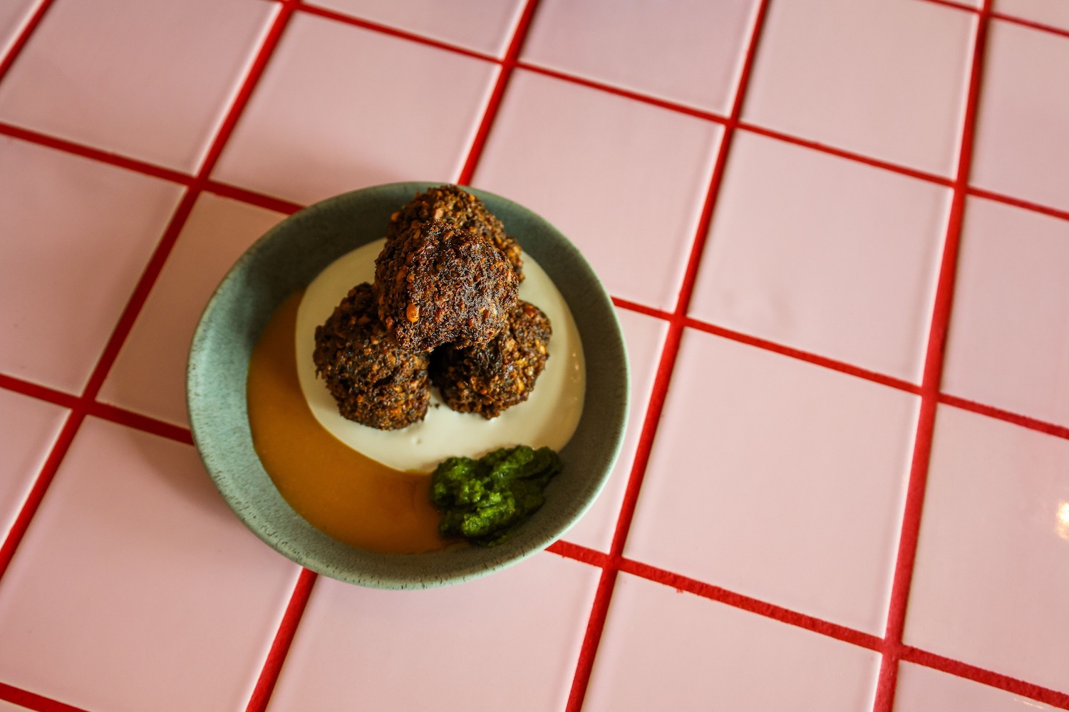 falafel in a bowl