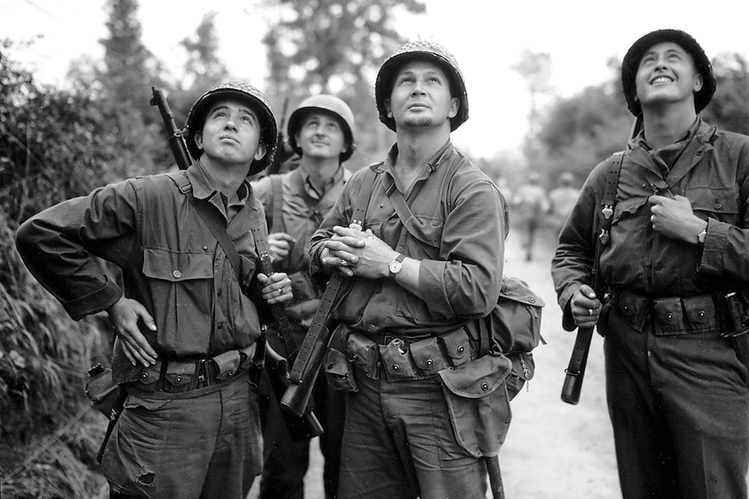 soldiers wearing watches