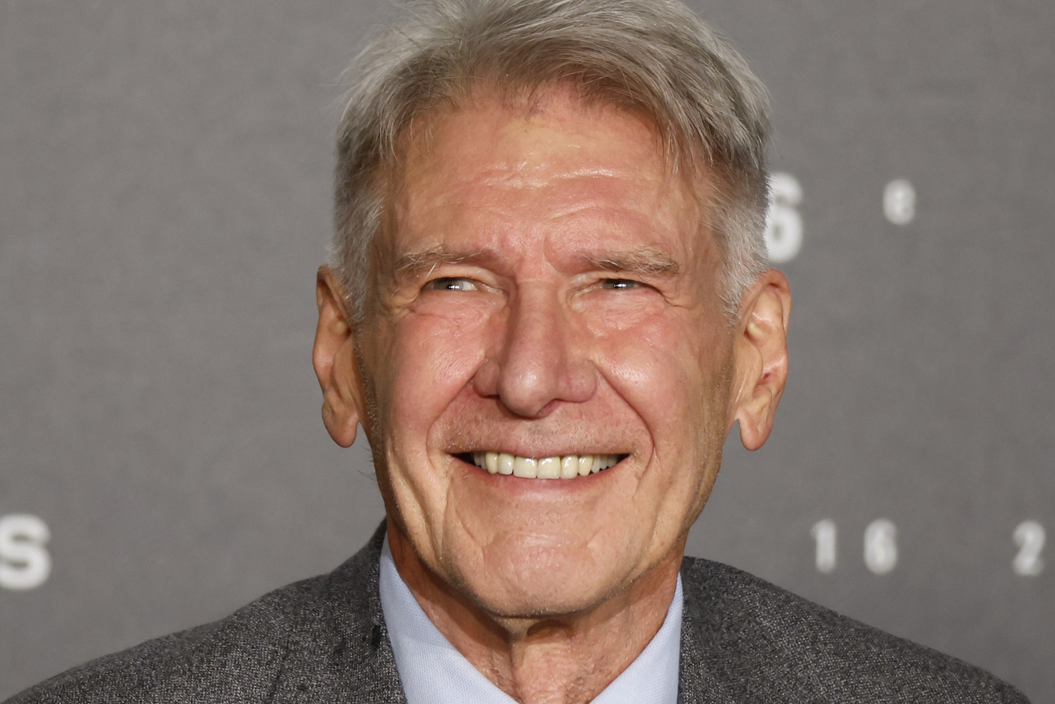 Harrison Ford attends the "Indiana Jones and the Dial of Destiny" press conference at the 76th annual Cannes film festival