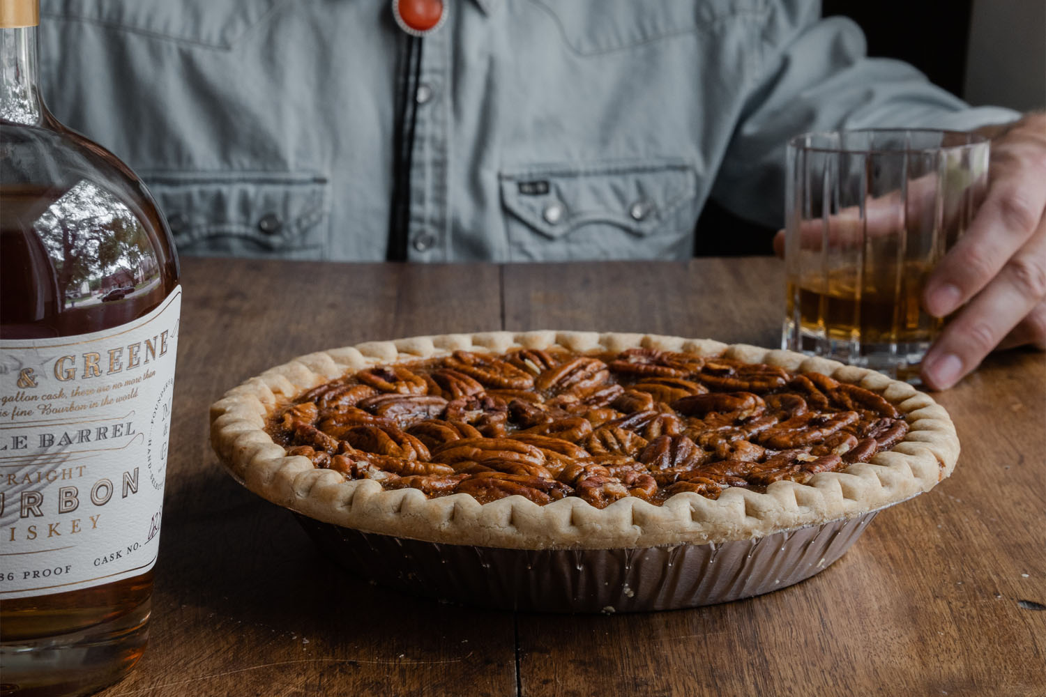 Goode Co. Chocolate Bourbon Brazos Bottom Pecan Pie
