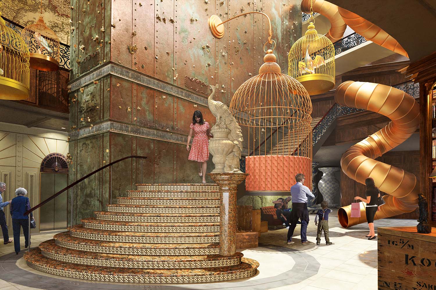 Grand Curiosa Hotel lobby