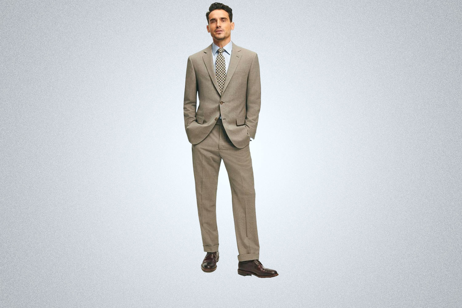 Brooks Brothers Madison Fit Stretch Wool 1818 Suit