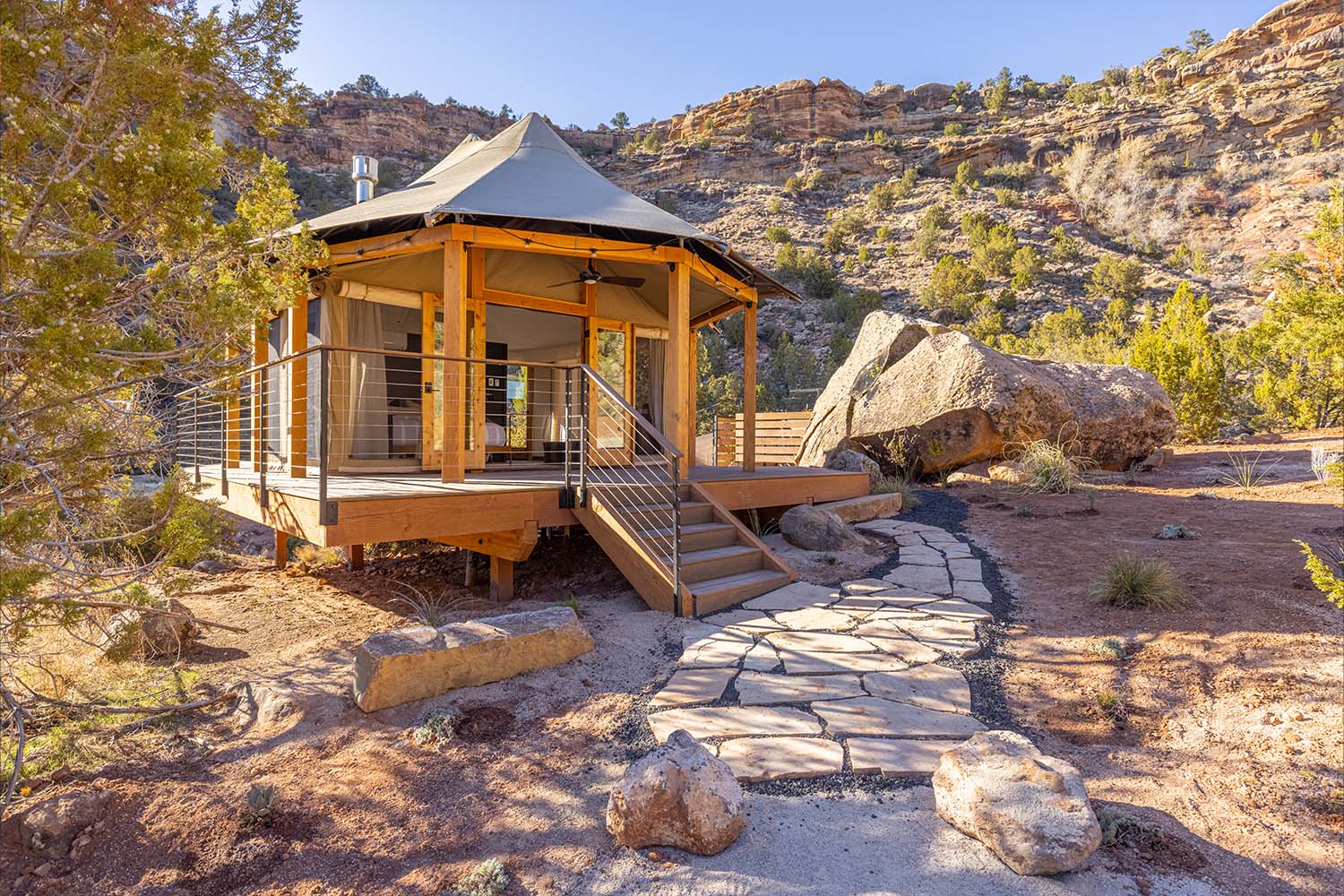 Open Sky is the ultimate couple's escape in Zion