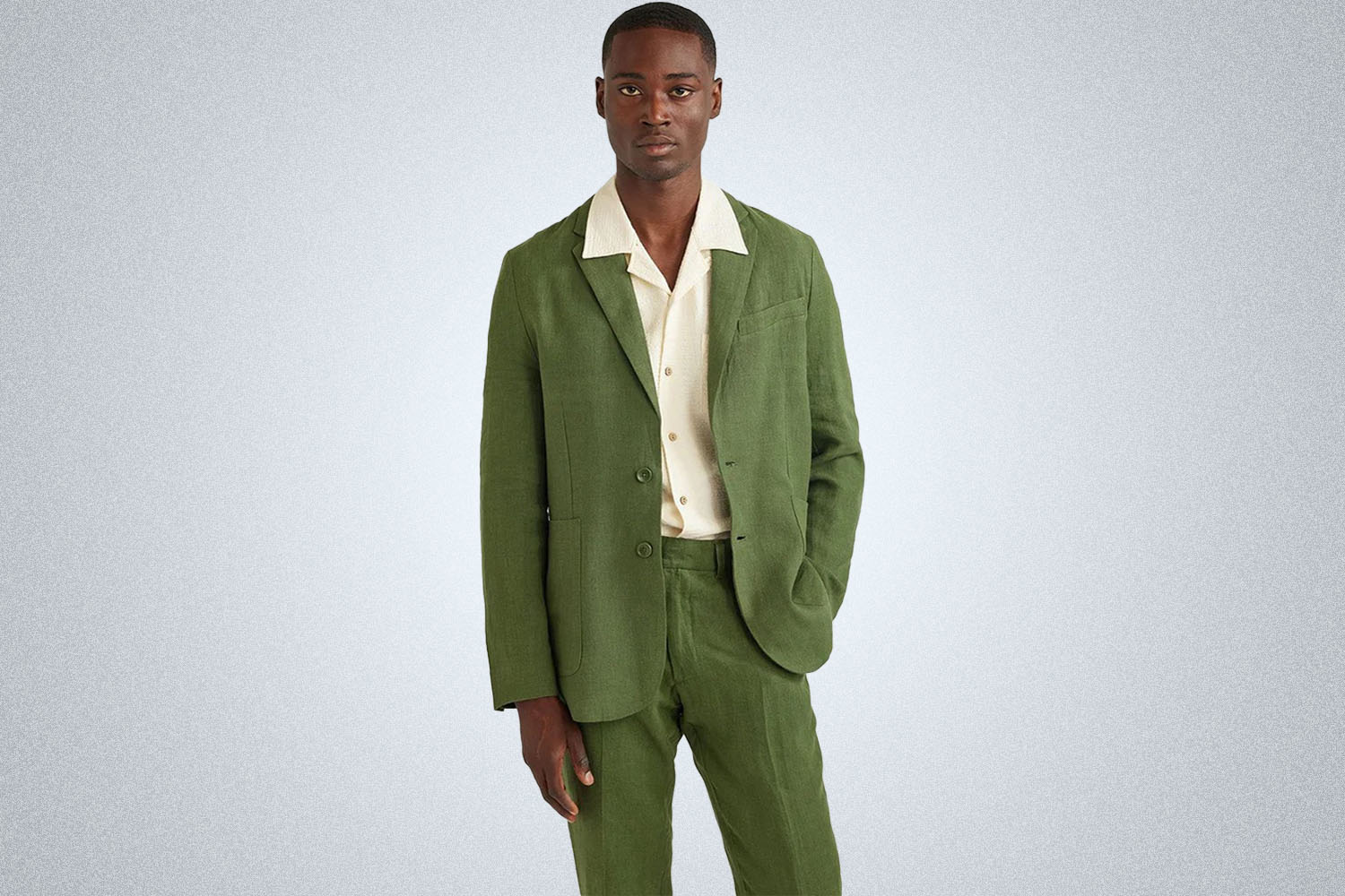 Percival Linen Tailored Blazer