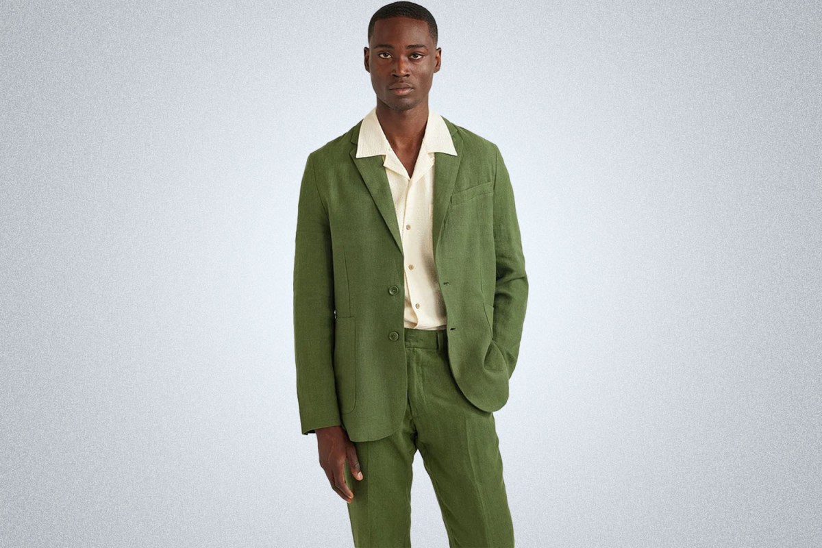 Percival Linen Tailored Blazer