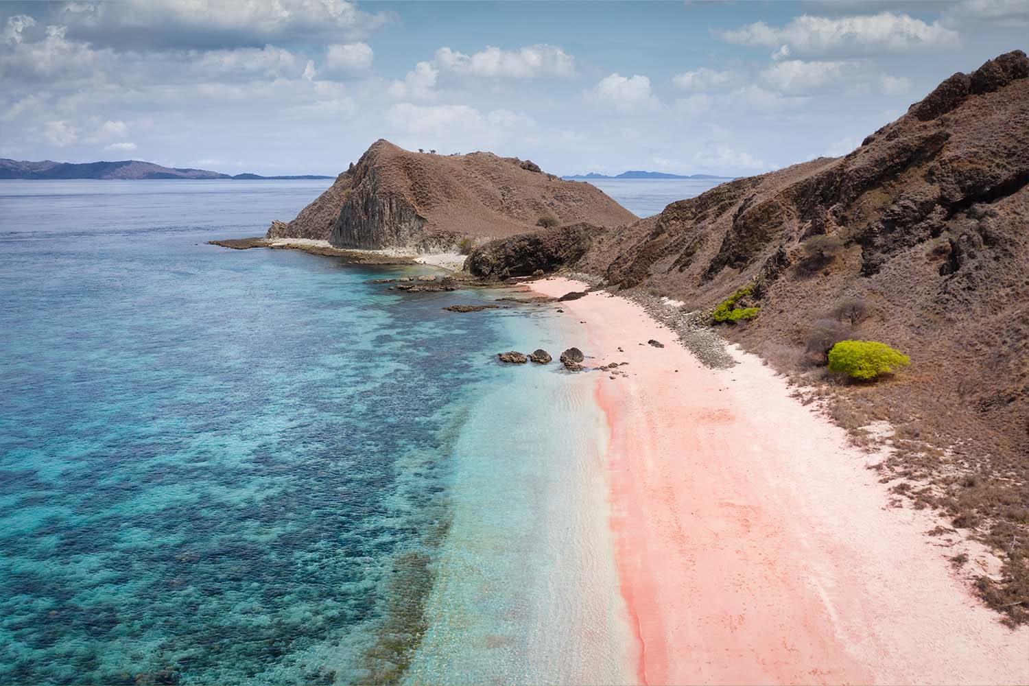 Pink Beach in Komodo National Park