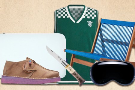 a collage of the products of the week on a tan background