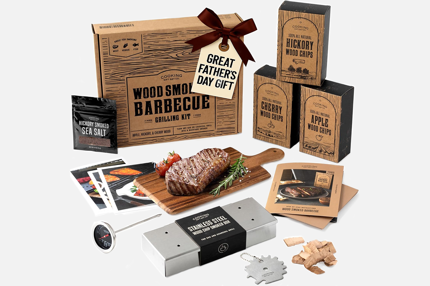Wood Smoked BBQ Grill Kit