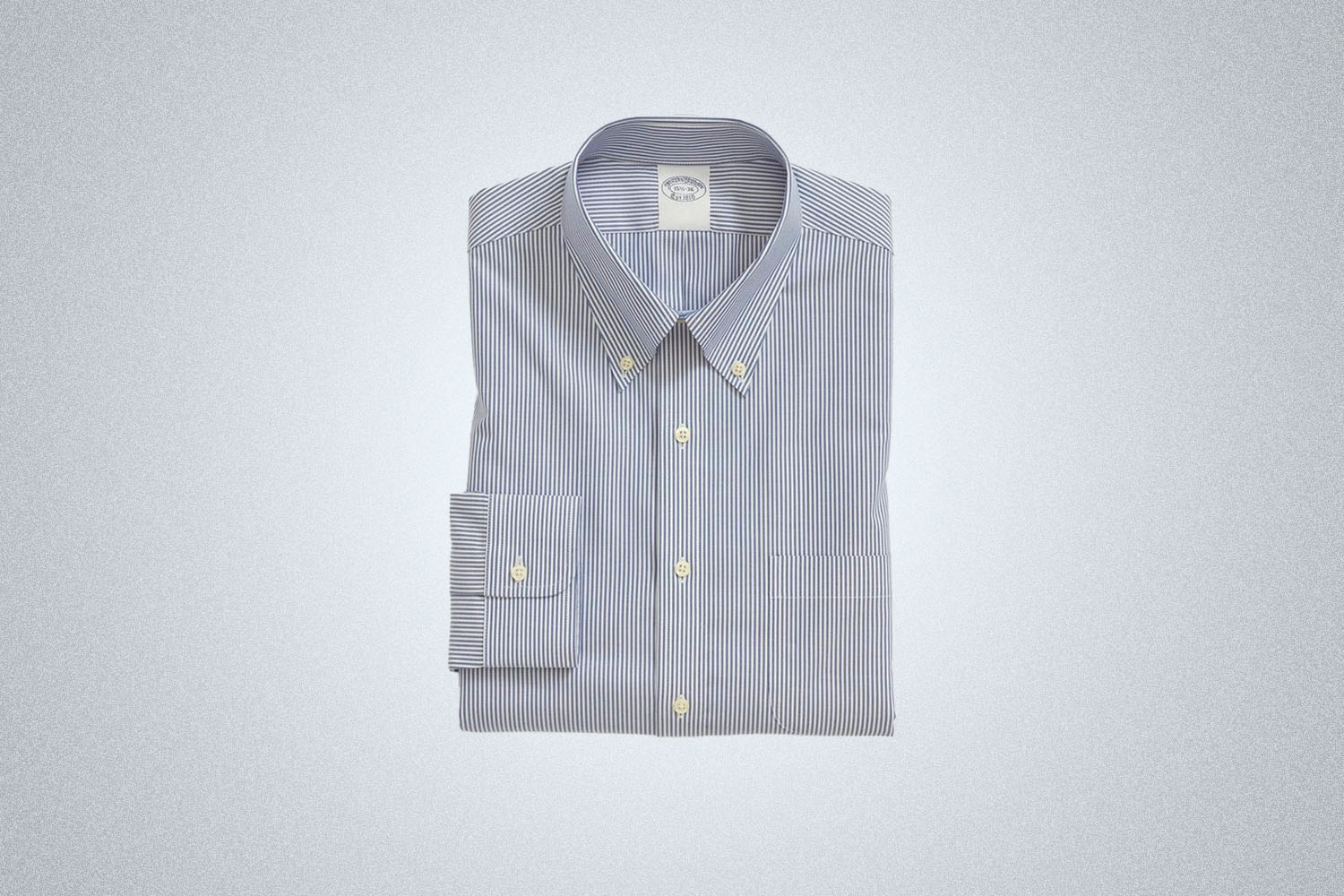 Brooks Brothers Stretch Supima Cotton Candy Stripe Dress Shirt