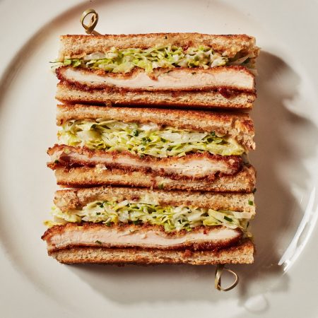 The Chloe's chicken katsu sandwich.