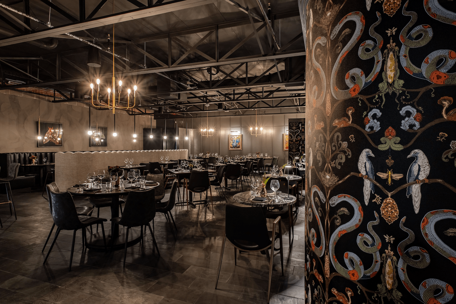 The Saint dining room new texas restaurants