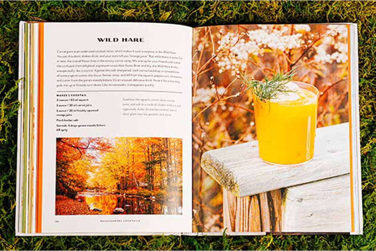 The Wild Hare cocktail from "Backcountry Cocktails"