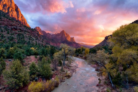 The Watchman, Zion National Park, Utah.