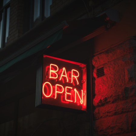 neon bar sign