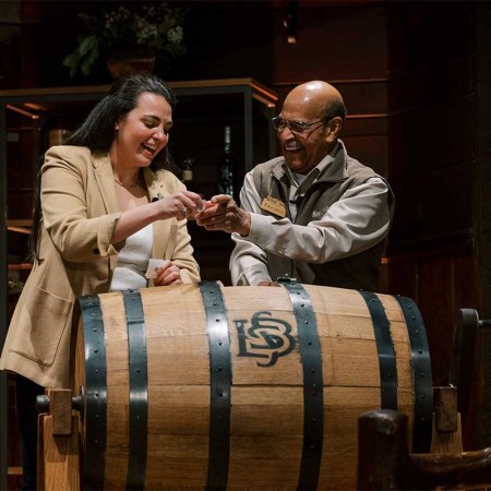 A drawing for a winner of Sazerac's Single Barrel Select program back in March, which allows consumers to buy barrels of their favorite whiskies