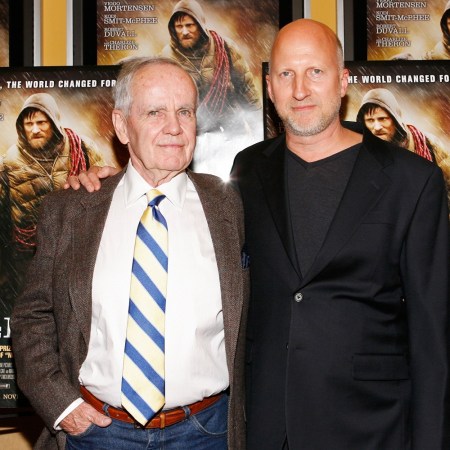Writer Cormac McCarthy and director John Hillcoat