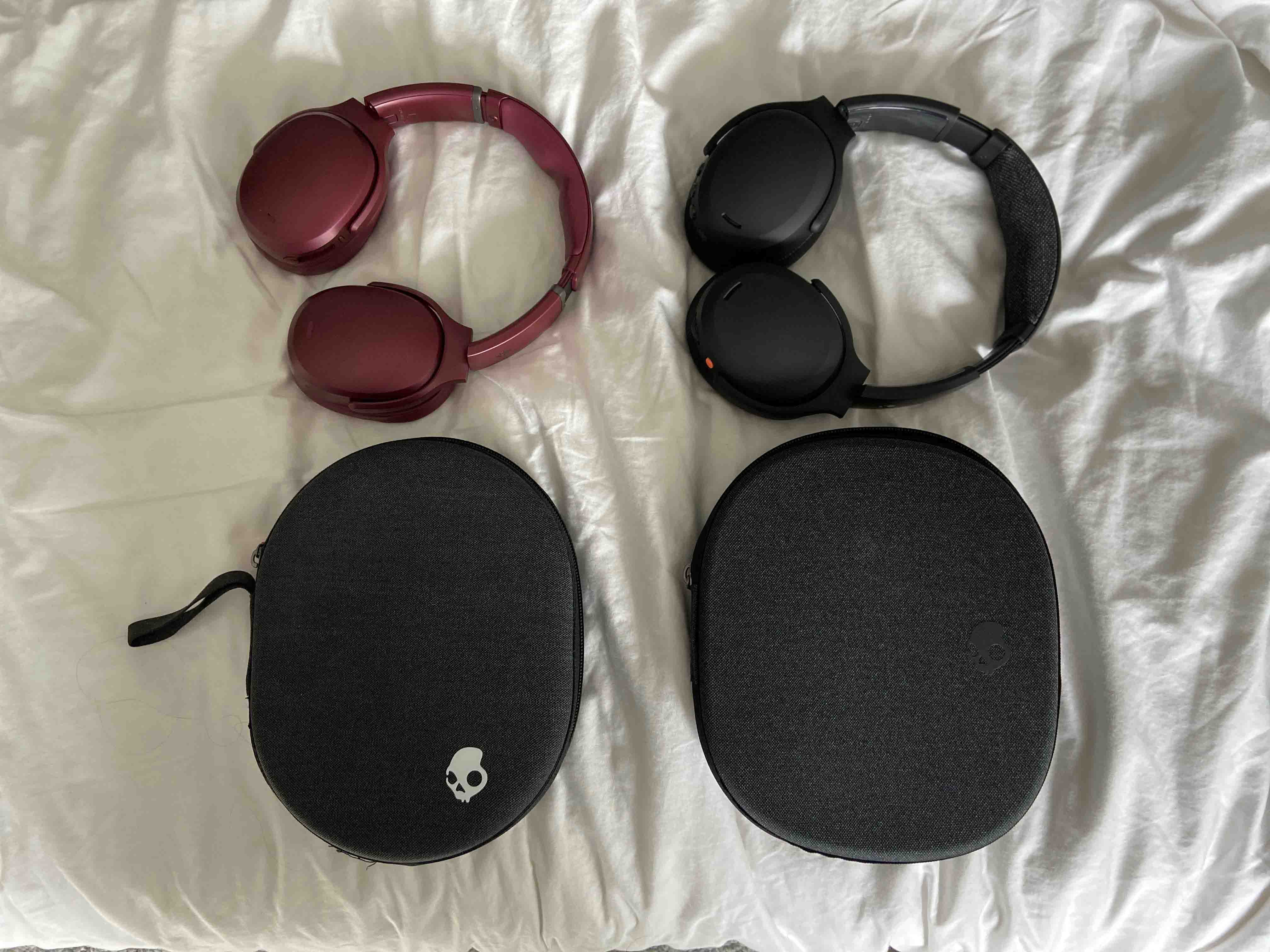 Original Skullcandy Crusher vs. Crusher 2 (right)