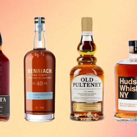 Four whisk(e)y bottles as part of the best whiskeys of June 2023