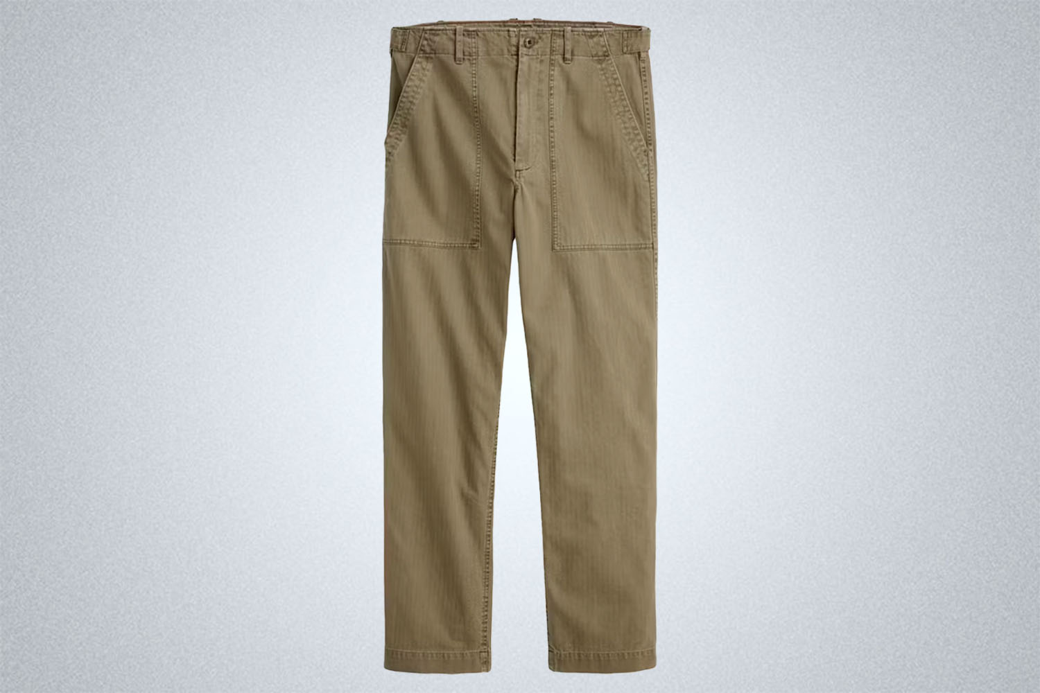 Alex Mill Recycled Cotton Herringbone Filed Pant