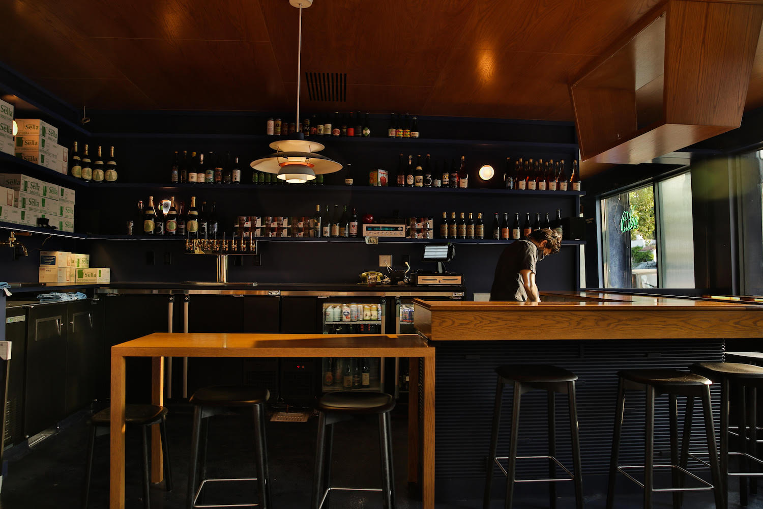 Bar area