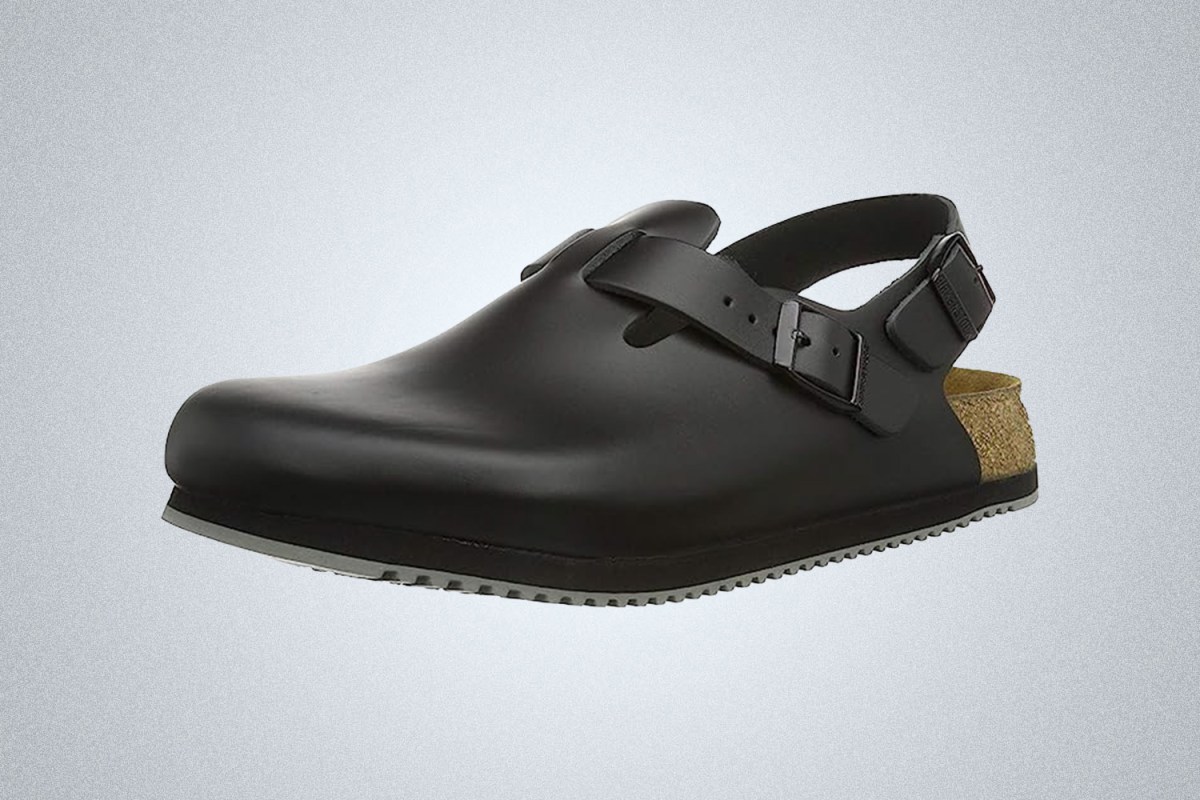 Birkenstock Tokio Super Grip Leather Clogs