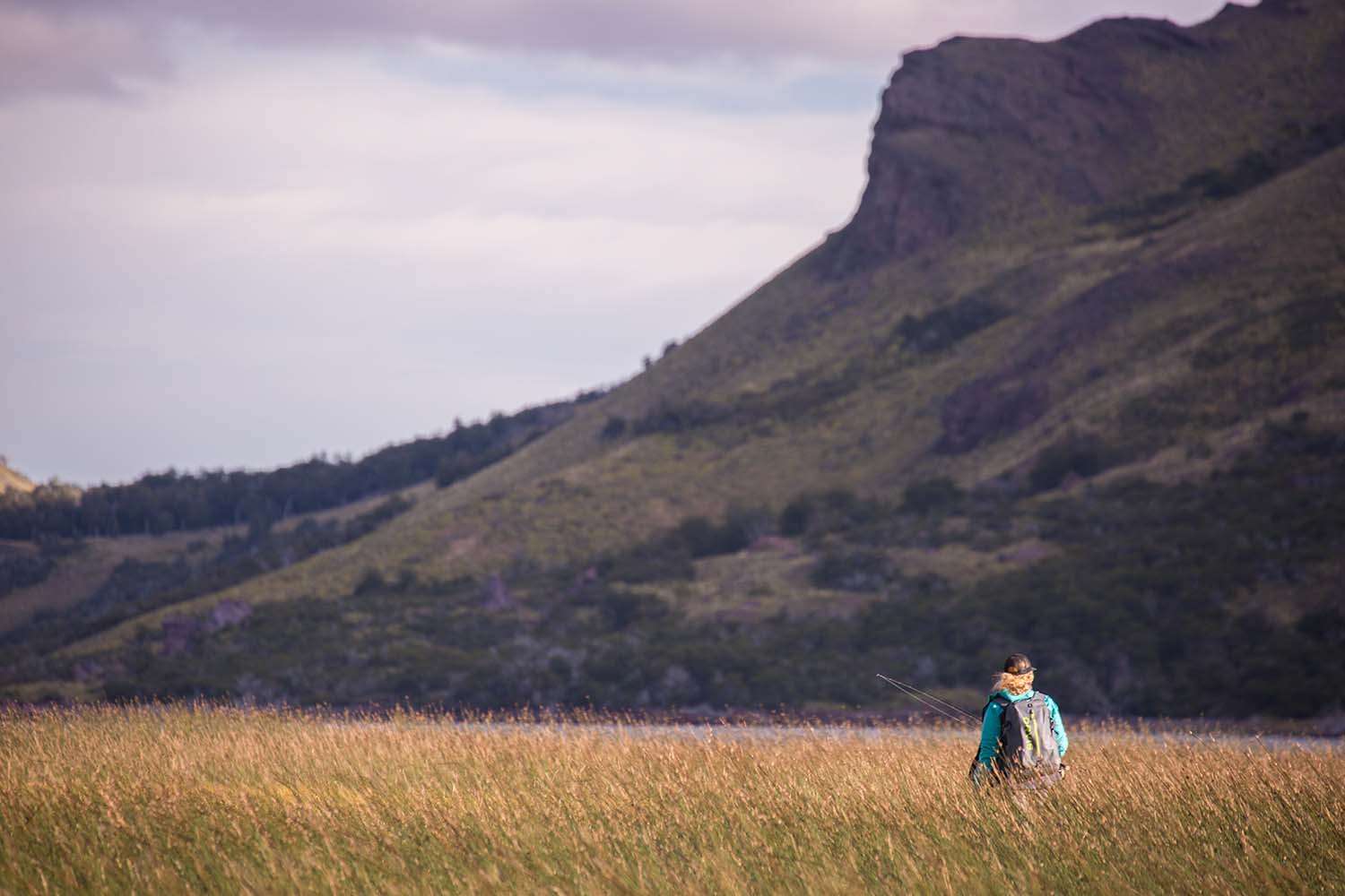 Dirtbag fishing in Chilean Patagonia