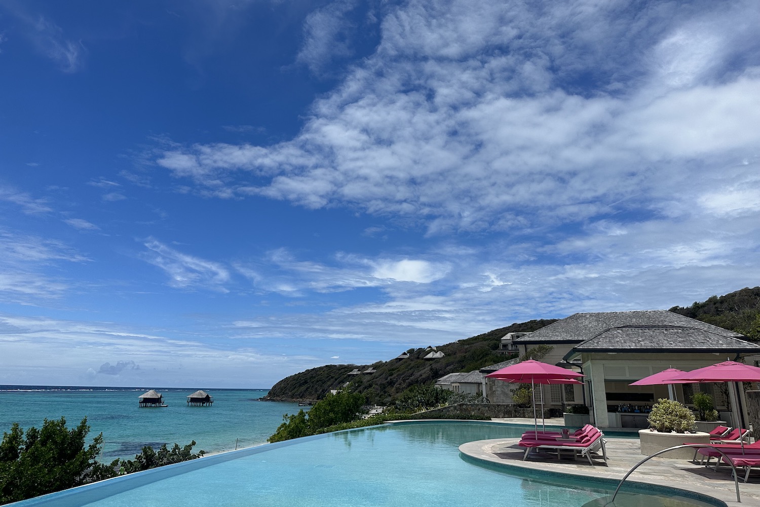 mandarin oriental canouan pool