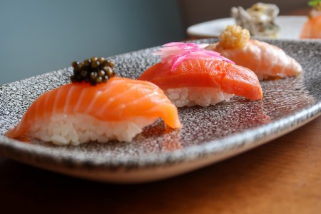 Plate of sushi