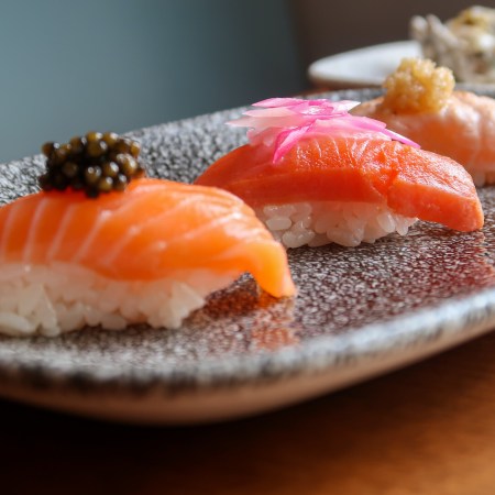 Plate of sushi