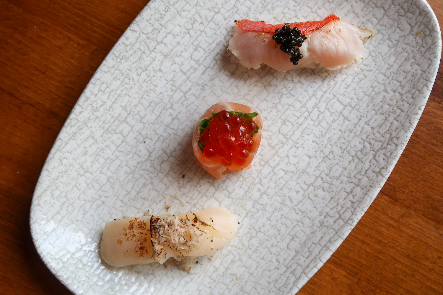 Plate of sushi