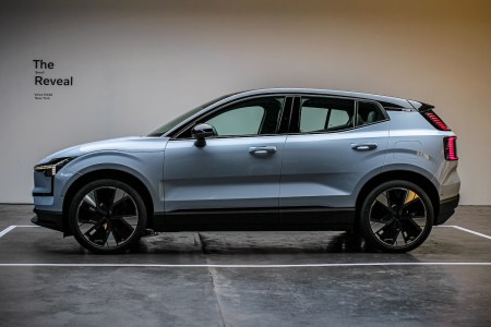 The Compact Volvo EX30 EV Debuts in NYC