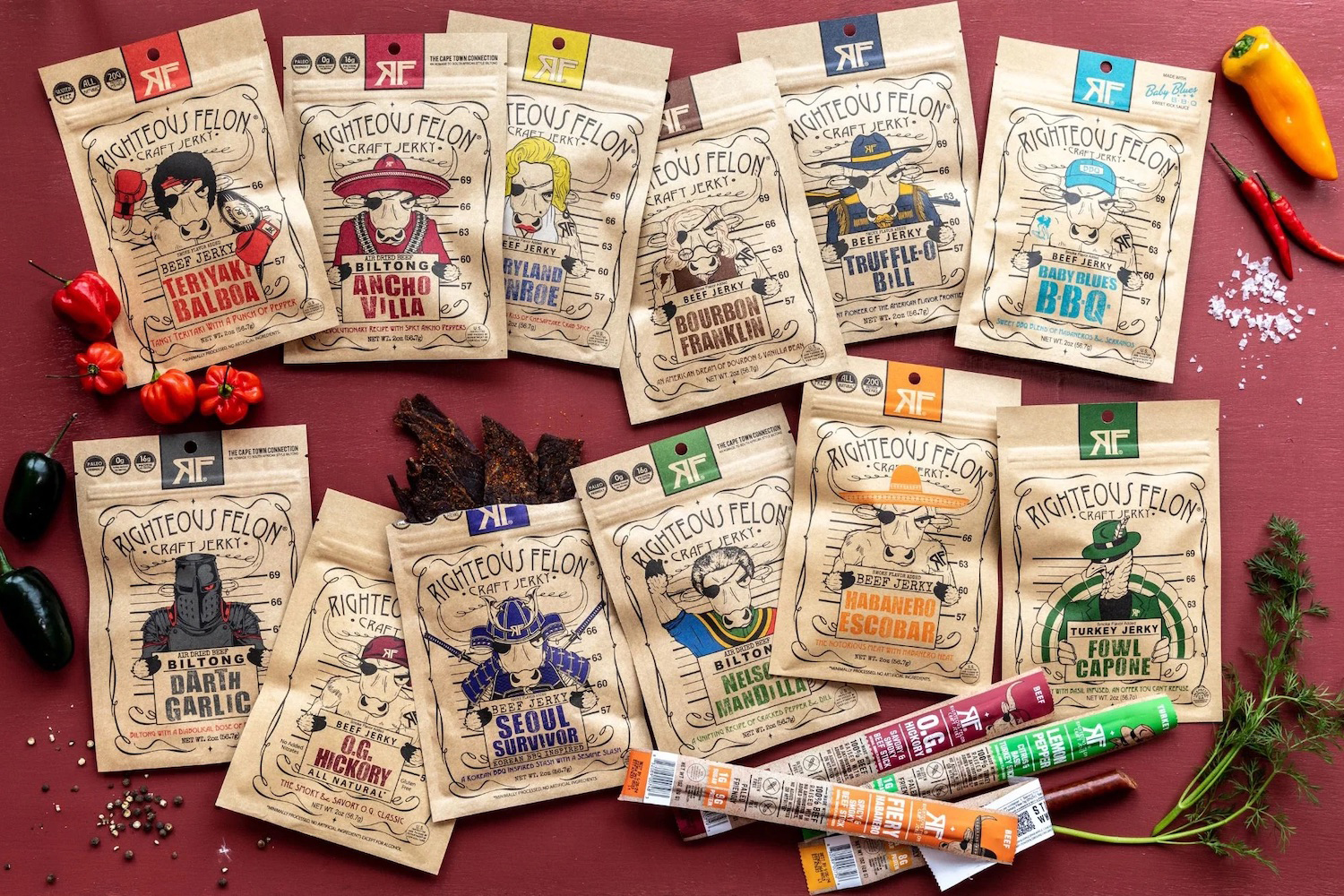 Righteous Felon Craft Beef Jerky