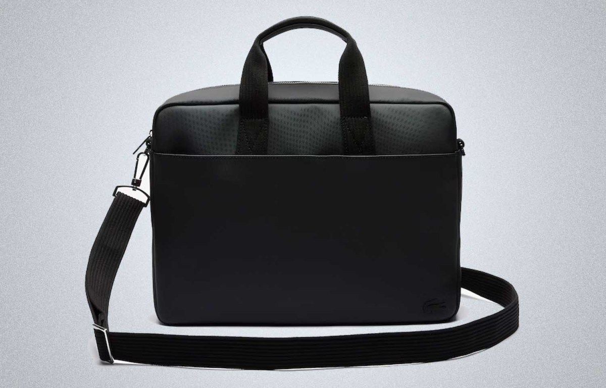 Lacoste Unisex Classic Petit Piqué Computer Bag