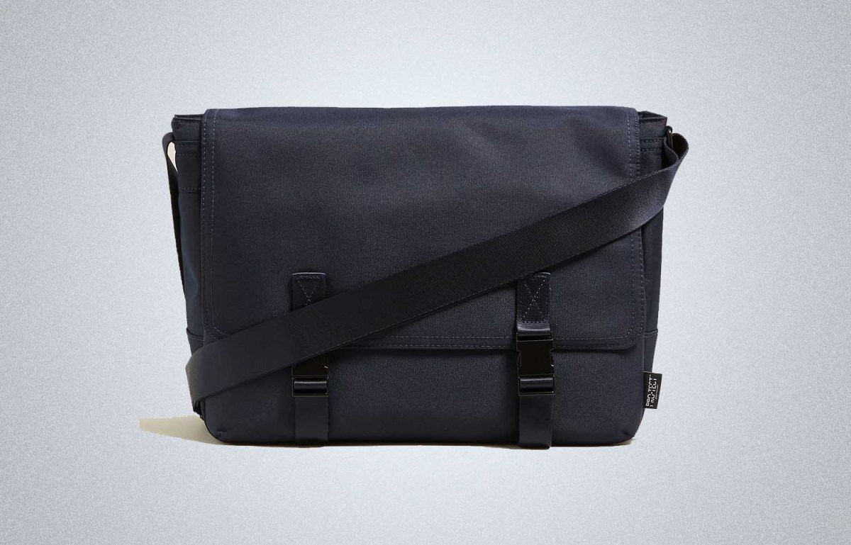 Mark & Spencer Recycled Polyester Pro-Tect Messenger Bag