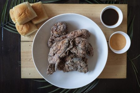 Noreetuh's fried chicken.